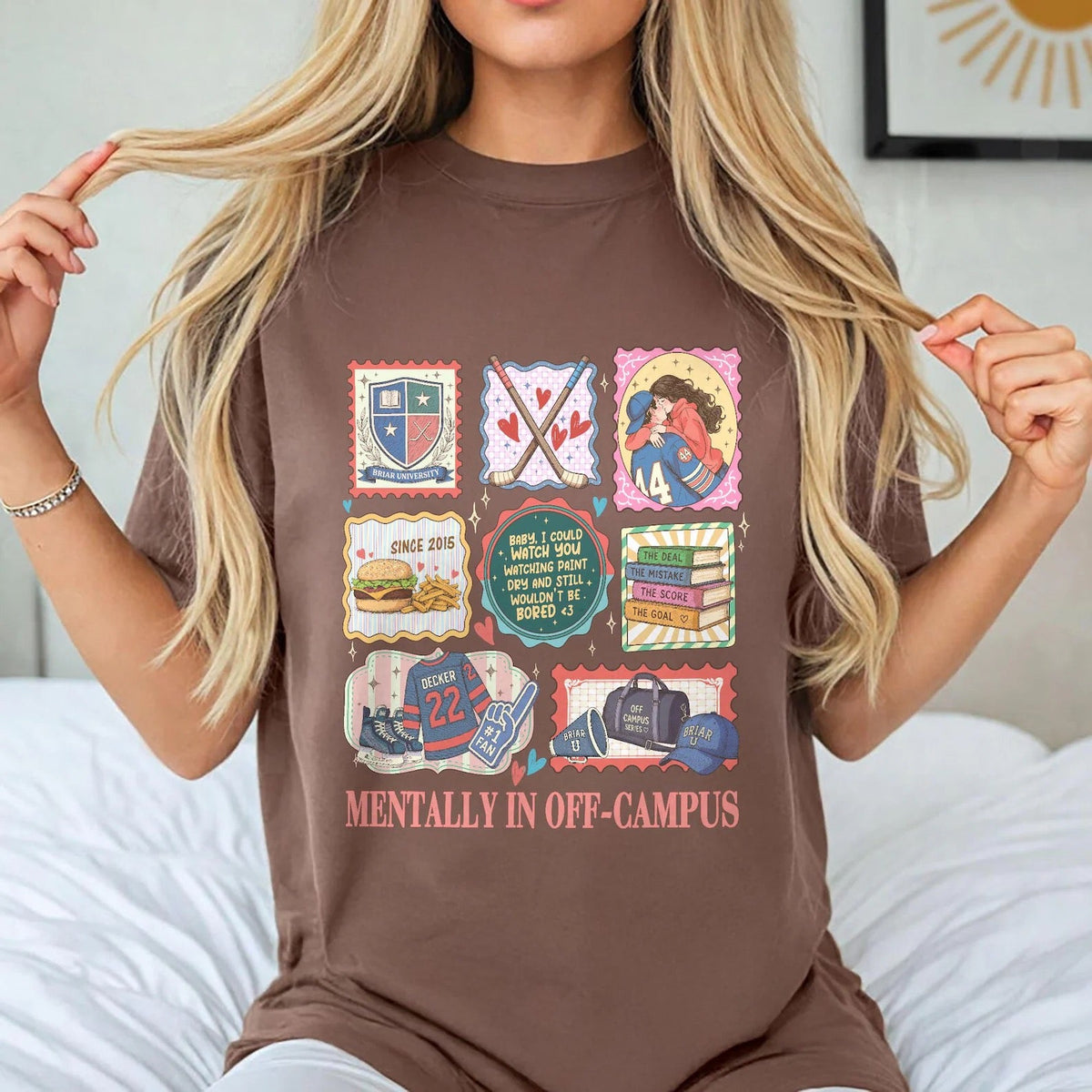 Mentally in Off-Campus Graphic Tees & Sweatshirts
